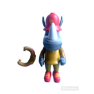 Scribe x Quiccs Rumpus Rhino Teq63 Artist Series Designer Vinyl Art Toy Rare